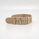 Bracelet de montre Nato en nylon Beige